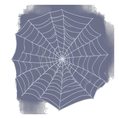 Cobweb sticker