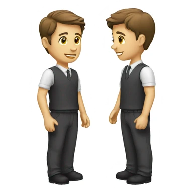 Staff adaptation sticker