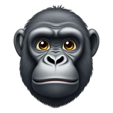 cute gorilla sticker