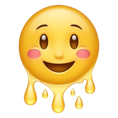 trying not to laugh yellow emoji  sticker