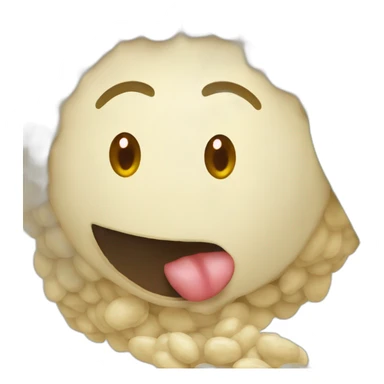 légume poireau qui rigole sticker