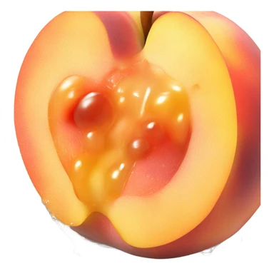 Taste a peach  sticker