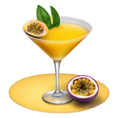 Passion fruit martini sticker