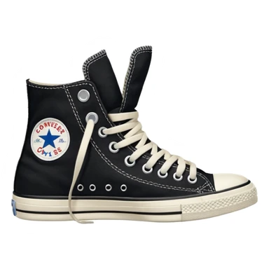 black converse shoes sticker