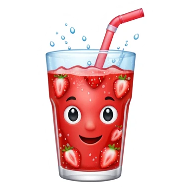 Sparkle strawberry Fanta  sticker
