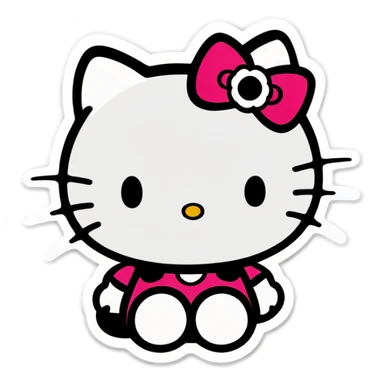 Hello kitty sticker