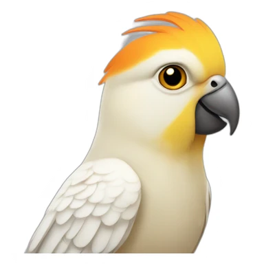 cockatiel-yellow-face-orange-cheek sticker