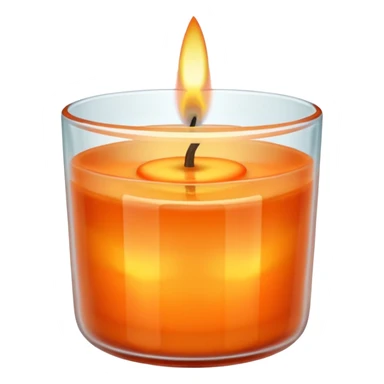 Aesthetic Sky Candle Cup sticker