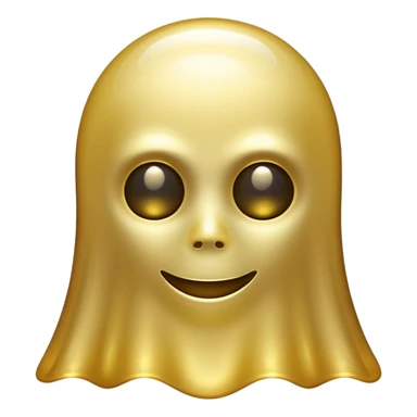 Gold samsung ghost sticker