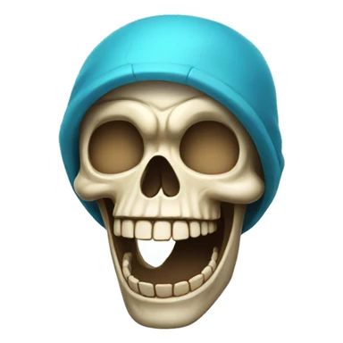 Laughing Skull sticker