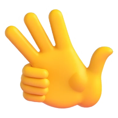 pointing finger emoji sticker