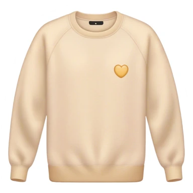 beige pastel sweater  sticker
