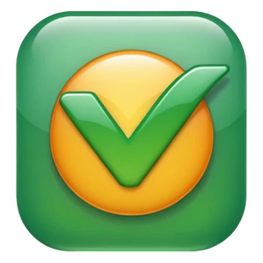 confirmed with a checkmark sticker