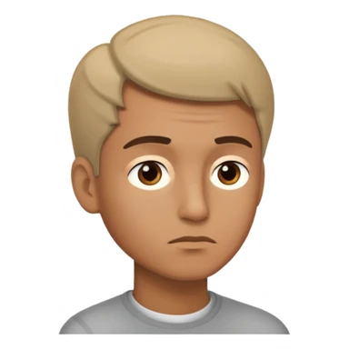 A man missing his wife thinking about her sticker