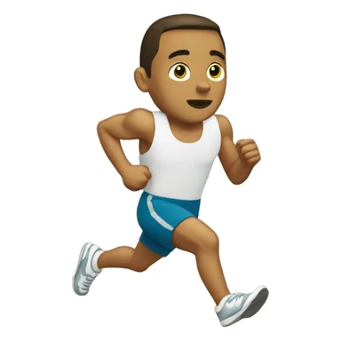 forest gump running sticker