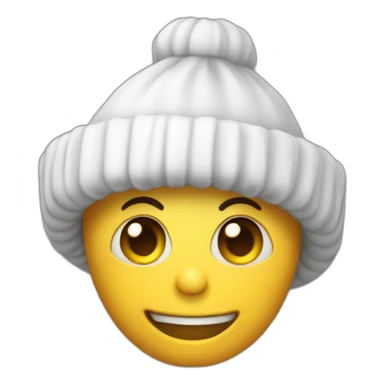 squelette avec un bonnet  sticker