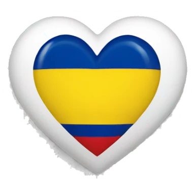 colombia heart sticker