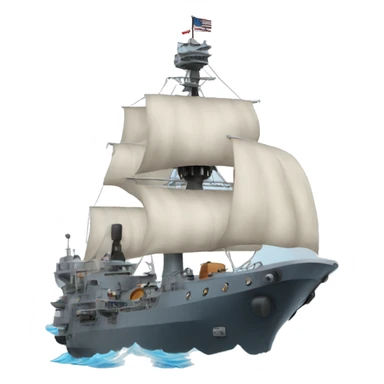 Warship  sticker