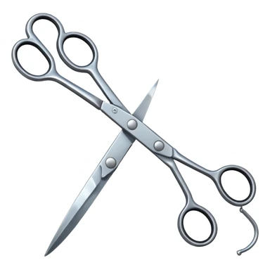 hair scissor sticker