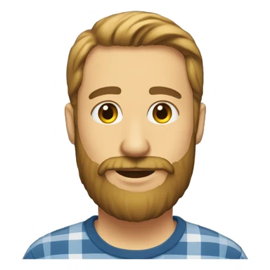 Girlfriend boyfriend with beard sticker