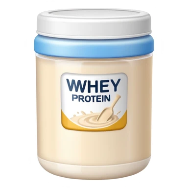 whey protein sticker