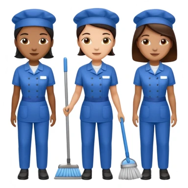 hotel cleaners sticker