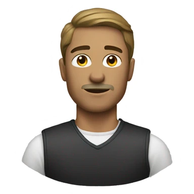 Men in drive sticker