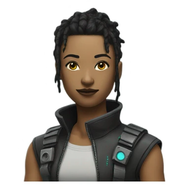 cyberpunk game sticker