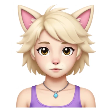 Furry femboy sticker