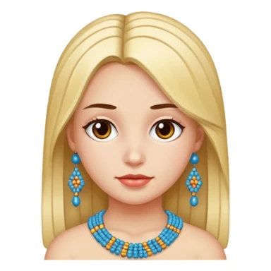 Bead Pattern Girls sticker