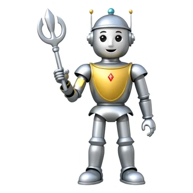 Tin Man toy sticker