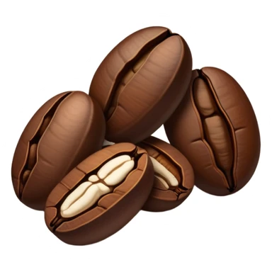 Coffee beans sticker