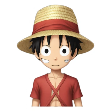 monkey d luffy vs akaino sticker