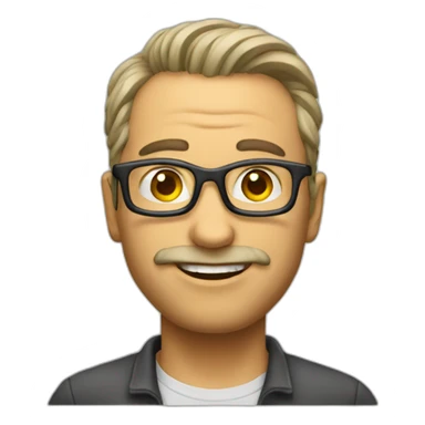 crazy genius programmer sticker