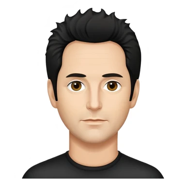 lindsey buckingham black hair sticker