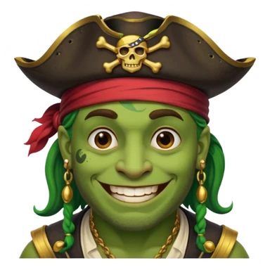 Create me an Emoji of grog from the game Sea of Thieves sticker