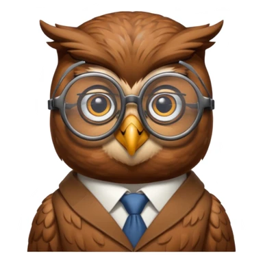 An owl teaching E=mc^2 sticker