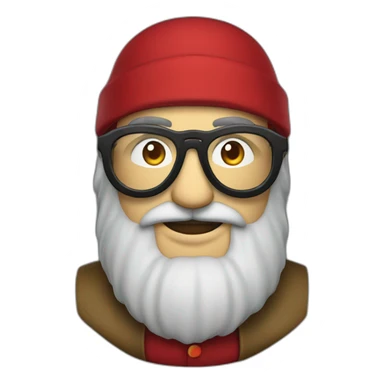 ottoman pasha wearing glasses and red fez sticker