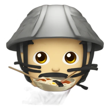 samurai-eat-ramen sticker