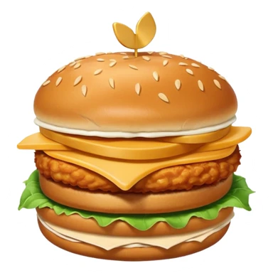 Chick fil a chicken sandwich  sticker