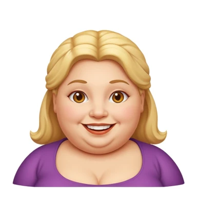 Super fat lady  sticker