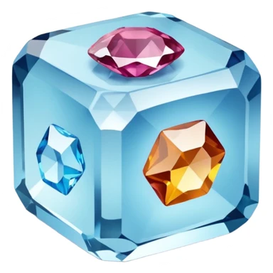 Swarovski Crystal baby blocks sticker