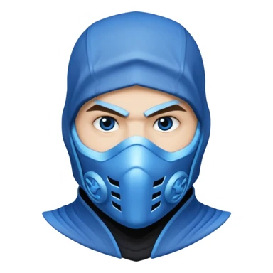 mortal kombat sub zero sticker