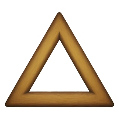 AA triangle with the circle around it sticker