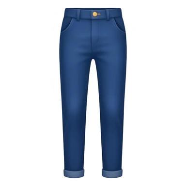 plain isolated dark blue pants sticker