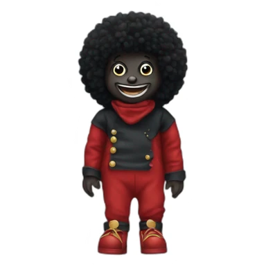 golliwog chaingang sticker