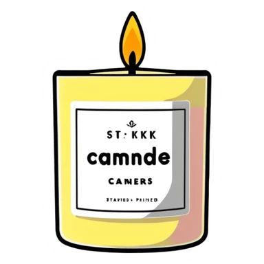 Jo Malone premium scented candle with elegant design and packaging sticker