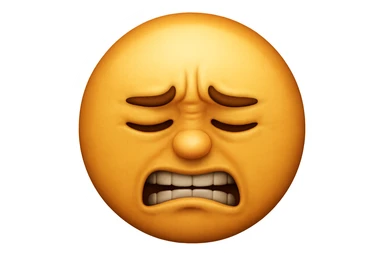 emoji stile iphone che riguarda l'argomento "stipsi/andrò al bagno oggi?", iperrealistico 4k sticker