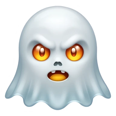 cute ghost angry sticker