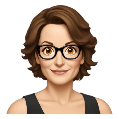 Tina fey sticker